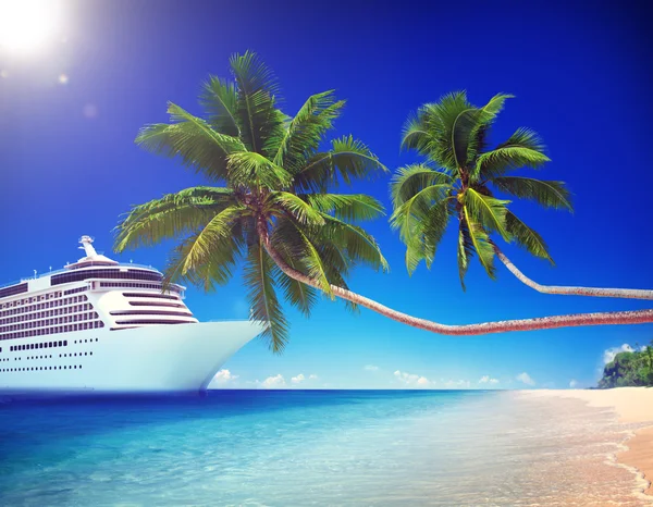 Concepto de crucero de paraíso tropical — Foto de Stock