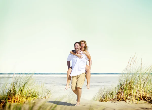 Conceito de Ilha do Amor de Casal — Fotografia de Stock