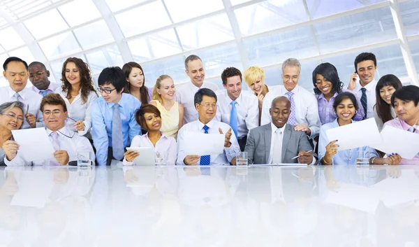 Gente de negocios en la reunión — Foto de Stock