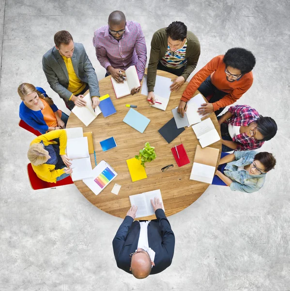 Concetto di diversità Team Leadership — Foto Stock