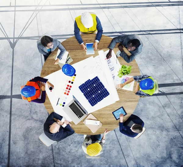 Estrategia de asociación para la lluvia de ideas, Concepto de negocio — Foto de Stock