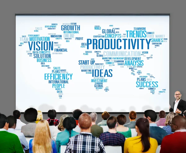 Vision de productivité Concept d'idée — Photo