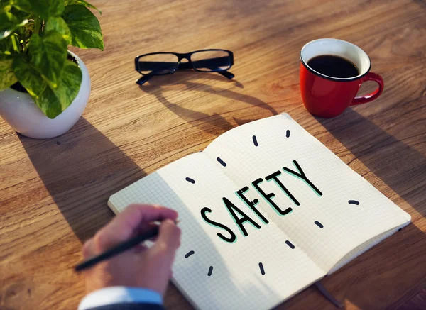 Safety Data Protection Concept — Fotografie, imagine de stoc