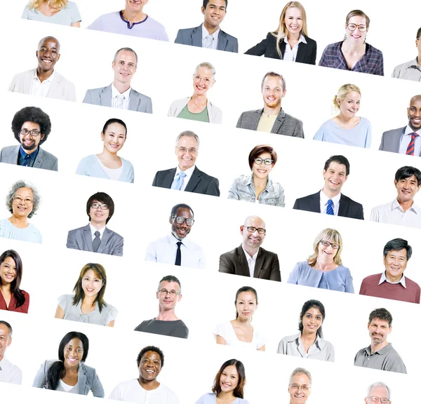 Diversité personnes debout ensemble — Photo