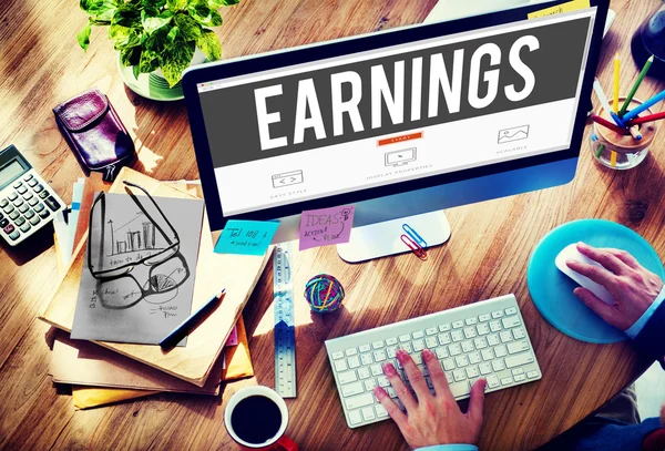 Earning Money Concept — Stock Photo, Image