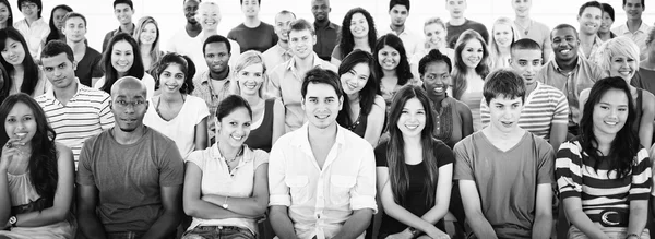 Diversiteit tieners op Seminar — Stockfoto