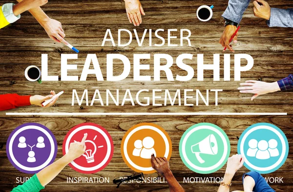 Adviseur leiderschap Management — Stockfoto