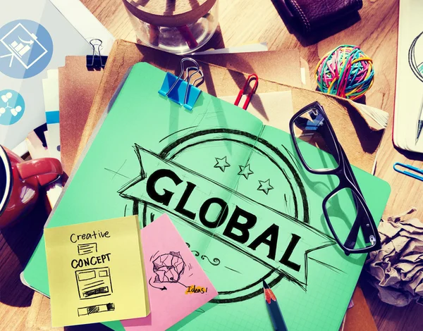 Global Globalization Concept — Stock Photo, Image