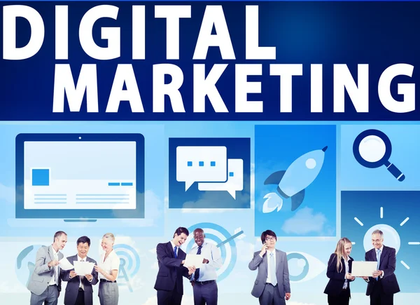 Digitales Marketingkonzept — Stockfoto