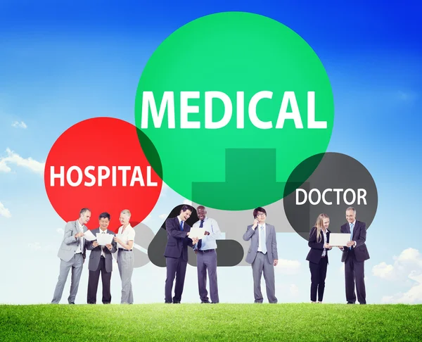 Medical Hospital Healthcare Wellness Concept — Stock Photo, Image