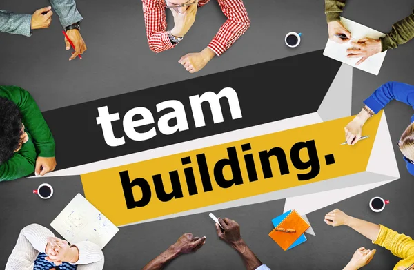 Koncepce budování týmů — Stock fotografie