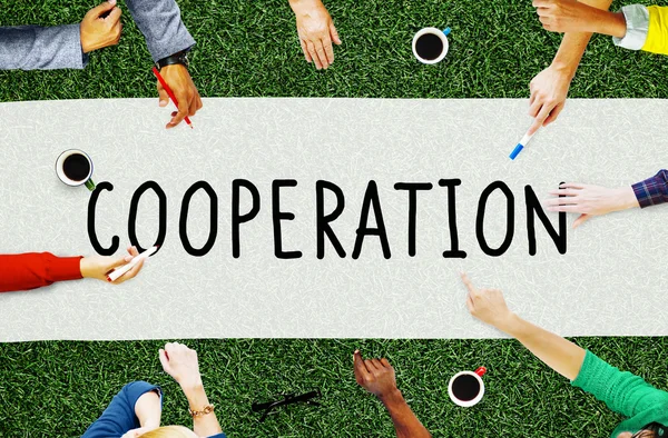 Cooperare Parteneriat Munca în echipă — Fotografie, imagine de stoc