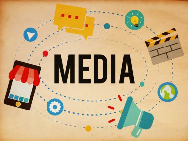 renkli arka plan ile metin