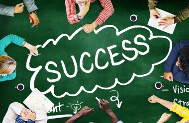 İş adamları ve strateji kavramı