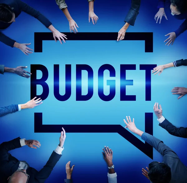 Budget investeringar koncept — Stockfoto