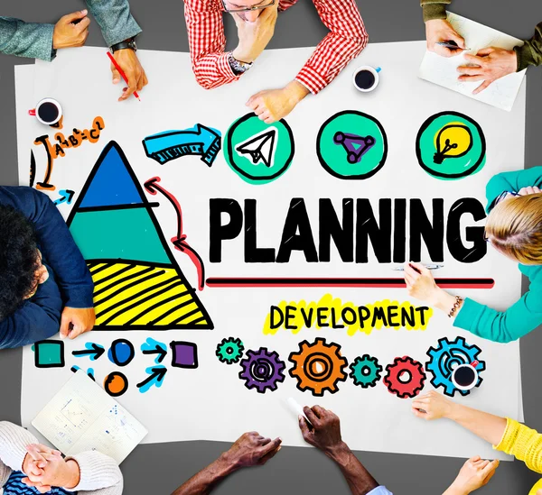 Planning Strategy Concept — Stock Photo, Image