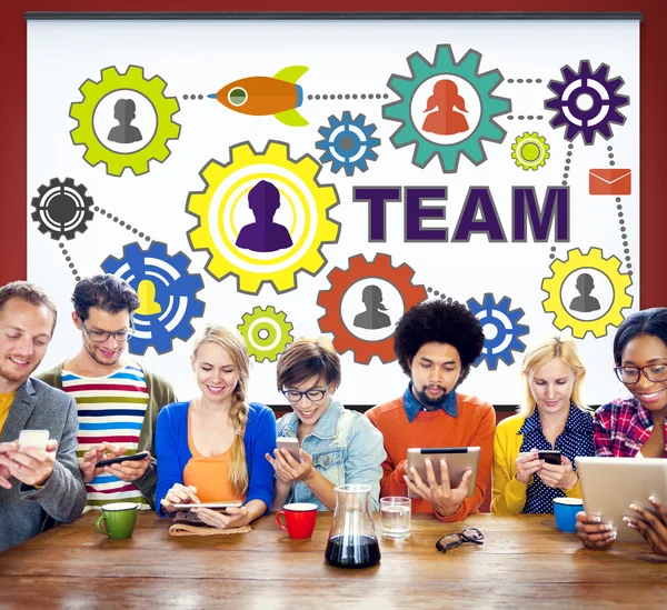 Team Functionality Industy — Stock Photo, Image