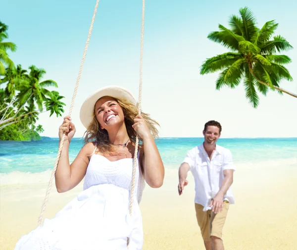 Couple on Honeymoon, Dating Concept — Stock Photo, Image