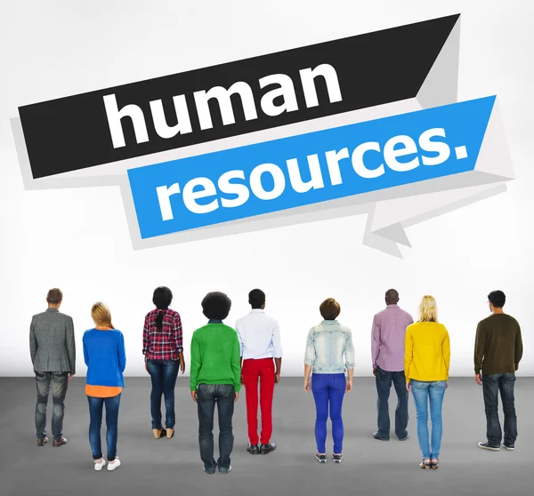 Grupo de personas con diversidad y recursos humanos —  Fotos de Stock
