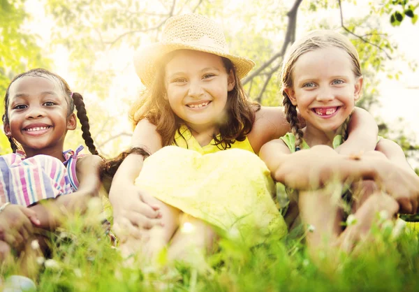 Girlfriends Femininity Friendship Concept — Stock Photo, Image