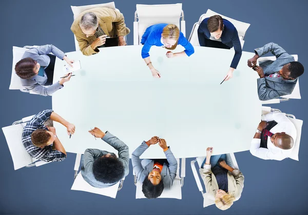 Group of Business People on Meeting — Stock Photo, Image