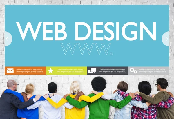 Concept de Design Web www — Photo