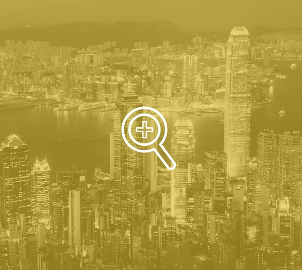 Hong Kong Cityscape Downtown View Concept — Stock Photo, Image