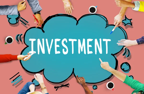Investeringar ekonomiskt intresse — Stockfoto