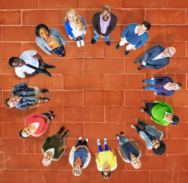 Pessoas de negócios, conceito de equipe comunitária — Fotografia de Stock