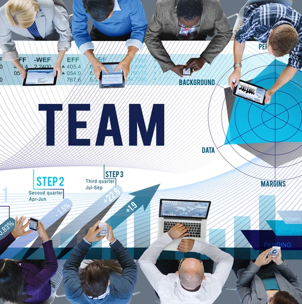 Team Cooperation Concept — Stock Photo, Image