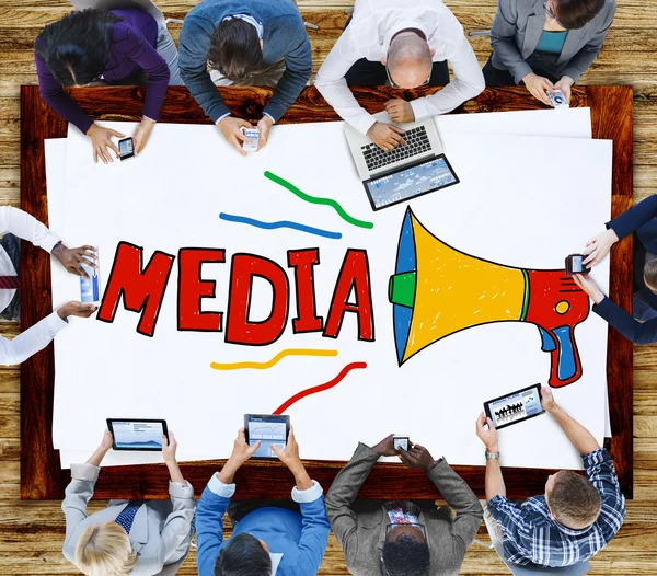 Media underhållning koncept — Stockfoto