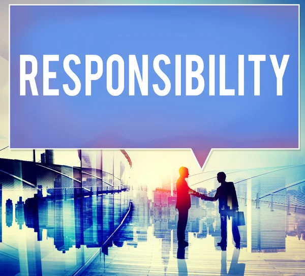 Responsibility Obligation Duty Roles Job Concept — Stock Photo, Image