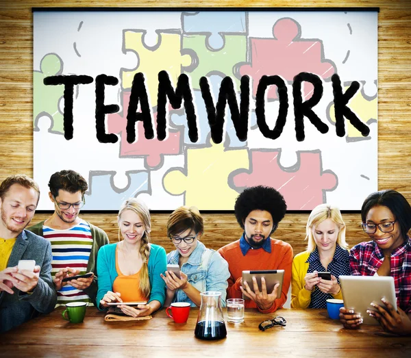 Diversity People and Teamwork Concept — Stock Photo, Image