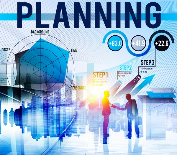 Business Planning, Data-analyse, Concept — Stockfoto