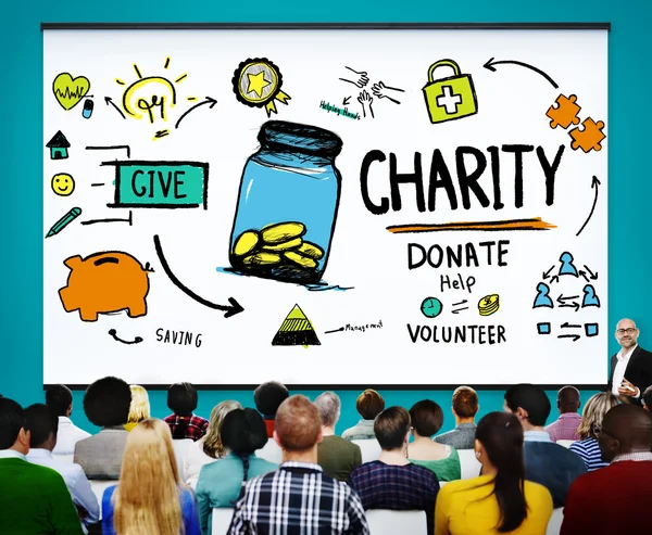 Charity Donate Help Concept — Stock Photo, Image