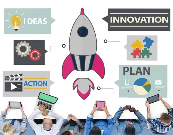 Innovatie Planning Concept — Stockfoto