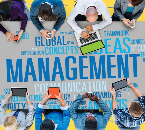 Management Vision Action Planning Team — Stock Photo, Image