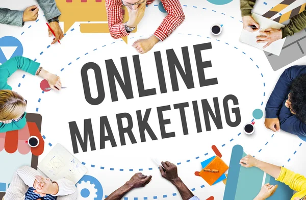 Concetto di marketing online — Foto Stock