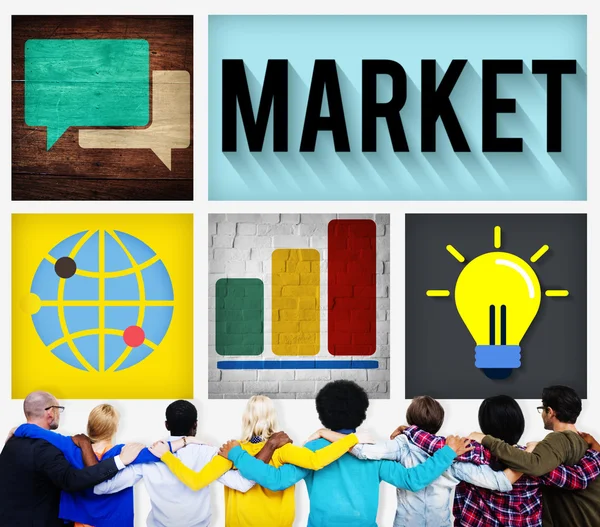 Business Marketing Concept — Stock Photo, Image