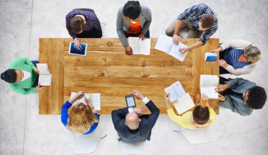 çalışan iş adamları