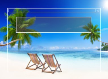 Kopyalama alanı yaz tatili kavramı