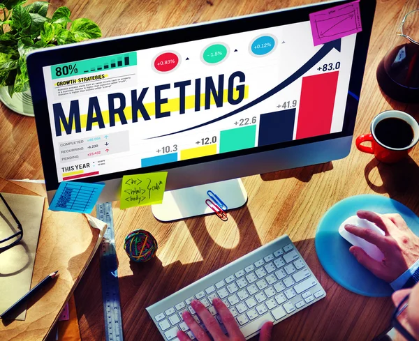 Marketing Strategy Concept — Stock Photo, Image