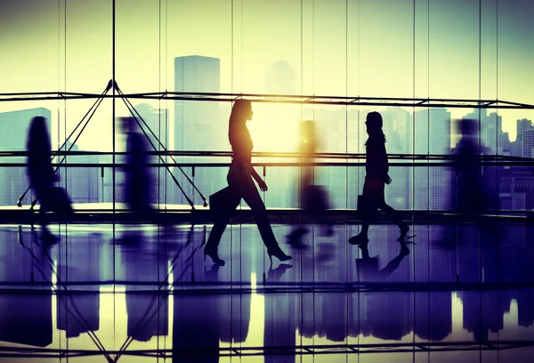 Business People walking — Stock Photo, Image