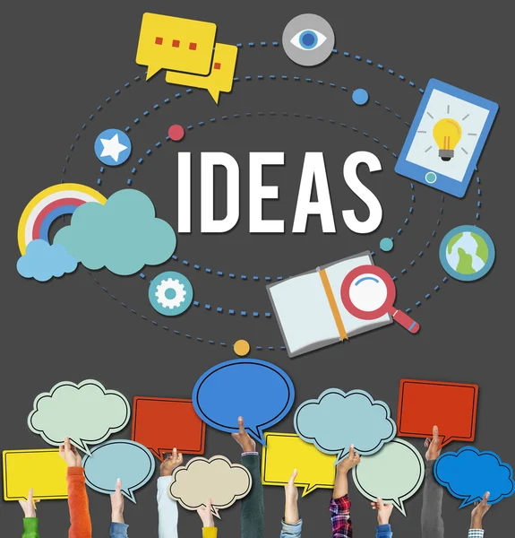 Ideas Inspiration Think Creative Concept — Stock Photo, Image