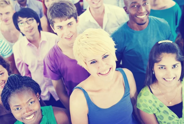 Diversity friends together — Stock Photo, Image