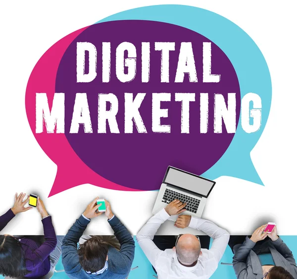 Concepto de marketing digital — Foto de Stock