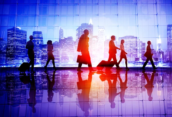 Business People Walking — Stock Photo, Image