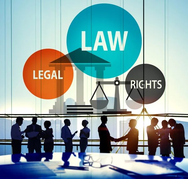 Концепция правовых прав судьи — стоковое фото