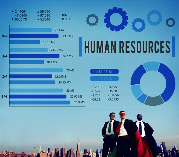 Recursos humanos y concepto de carrera — Foto de Stock