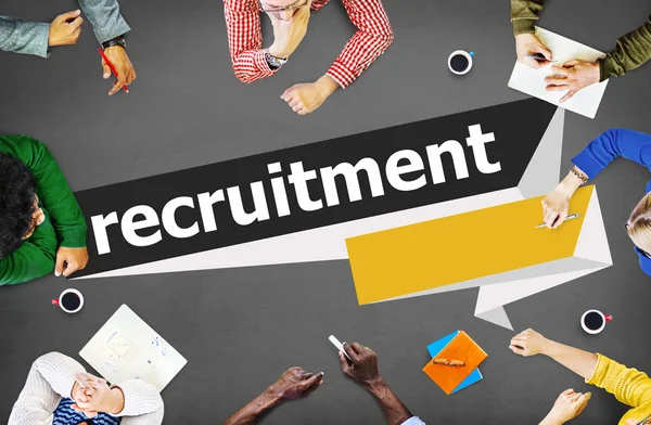 Recruitment Hiring Career — Stock Photo, Image